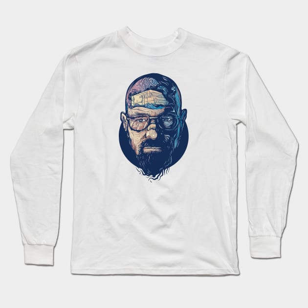 Heisenberg Long Sleeve T-Shirt by Gryaunth